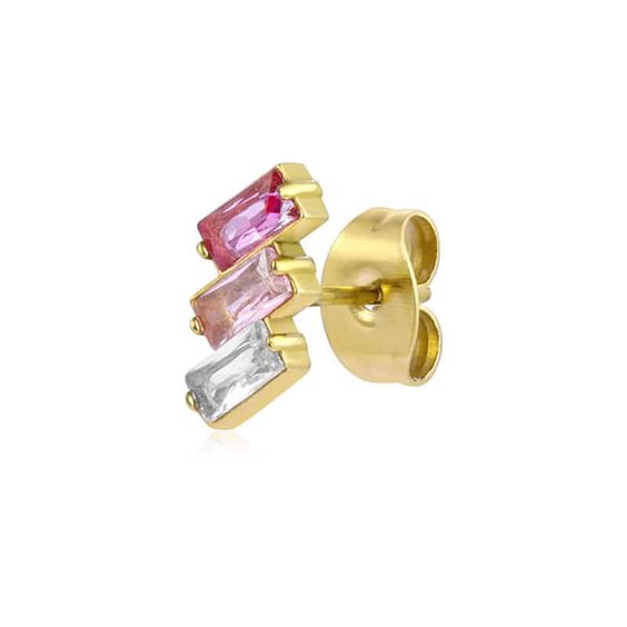 Perçant Brand Femme Princess in Acier Cristallo 14ER065F - 14ER065F
